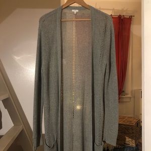 Ankle Length Cardigan